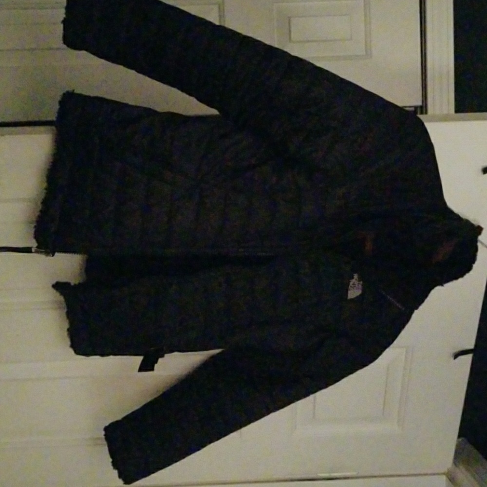 Girls Northface reversible coat